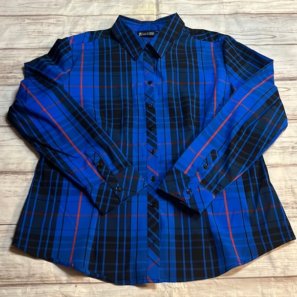 NWOT 7th Avenue Design Studio Button Up shirt - Picture 1 of 12